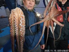 군산 가을 문어는 덩어리급이 나와요~실시간~군산 임마누엘호 사진