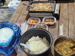 한솔호 식사는 요렇게 사진