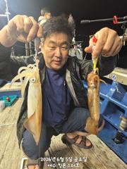 6일입항한치 조황/  일요일 정상출조 기상좋습니다 사진