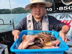 대물 전문 백호로 55cm붉바리 5짜.4짜 붉바리 장원 20마리 수요일 황금물때