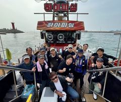 26년 6월18일 대천항 하이피싱호 '생새우 외수질(우럭,광어)' 14분 모시고 독배출조 다녀왔습니다. 사진