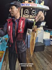 2일 신아라호 한치조황 사진