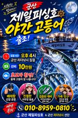 : ⭐군산제일피싱호⭐주말야간고등어10만출조 사진
