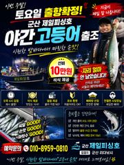 ⭐군산 제일피싱호 야간고등어 메탈게임 ⭐토욜여유자리  사진