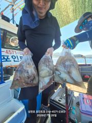 주말 삼천포 돌문어 조황입니다!! 내일출조확정~(몇자리여유) 사진