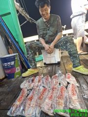 7.31 불금 한치핫조황! 달이 찐하게떠도 잡는다!!! 사진
