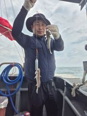 8월14일 백조기 조황 사진