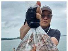 18일(화)악기상속 돌문어조황!!내일20일(목)출항확정!!9자리여유있습니다. 사진