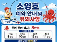 [통영] 먹기 좋은 씨알 문어 조황 사진
