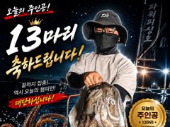 돌문어~주간/야간~굿조황~주말~자리여유~예약받습니다. 사진