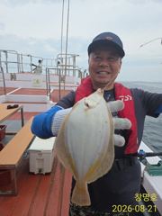 공현진 22인승 뉴창명호 참가자미 풍어 사진
