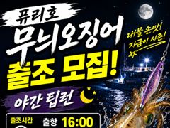 무늬오징어출조합니다 사진