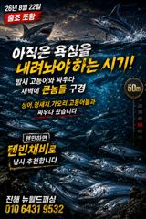 [진해] 진해뉴월드피싱 ~ 25일 화요일부터 준내만갈치 예약가능합니다.. 사진