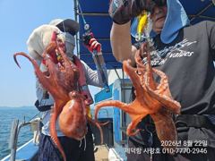 "여밭돌문어" 키로들부터 떠블힛트!! 계속되는 전원손맛 조황~ (내일예약가능) 사진