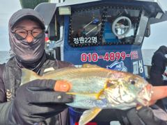 8월22일 자연피싱호 먼바다 왕백조기 출조. 사진