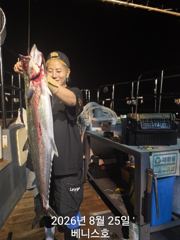 ■■■ 8/25 [군산 대일피싱] 베니스호 야간 고등어 / 삼치 지깅  조황~!  사진