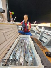 [[제주 뉴그린호(2호) 8월 26일 야간갈치 조황]] 사진