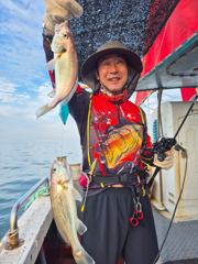 조황정보 - 8월 27일 홍원항 뉴아일랜드호 백조기·부세 [실시간조황] 개인 70수 돌파! 200수 가즈아! - 홍원항 뉴아일랜드호 선상낚시 ,생활낚시 , 바다낚시 , 전문출조 사진
