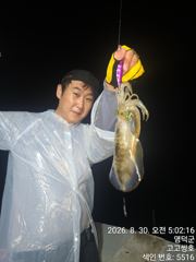 8월30일 팁런 조황 사진