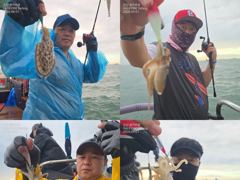 기다리고 기다리던 쭈꾸미 첫 출조~~~~발키리호 쭈꾸미 실시간 조황(1일)
