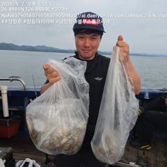 2일 남당항 정환호 쭈꾸미 조황.. 사진
