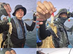 <크라운호> 쭈꾸미 종일 실시간 조황(6일)-현재 "선두 세자릿수" 돌파 쭈꾸미 잘나옵니다..
