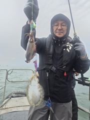 쭈.갑 먹물조황+ - 9/10 홍원항 블랙펄호 쭈꾸미 조황 사진