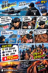 한 달 만에 원도권 갔더니… 문어가 사라졌다?! 사진