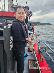 9월 15일 영덕 지니호 무늬오징어 사진