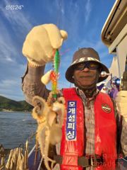 [사천] 쭈꾸미가 펄펄 날아다닙니다.황금물때가 계속 이어집니다!! 사진