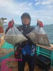 녹동몬스터호 17일 문어 대박 조황 사진