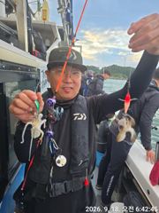 ●■18일 군산킹마린호 쭈꾸미 실시간조황■●월요일 자리여유 사진