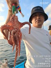 21일 주간문어 안정권~~덩치급 문어들, 오늘도 잘 나오고 있어요~실시간~ 군산낚시프라자 스마트호 사진