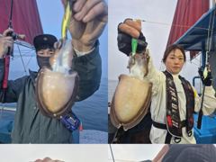 크라운호 갑오징어 실시간조황(28일) -내일 자리 있습니다