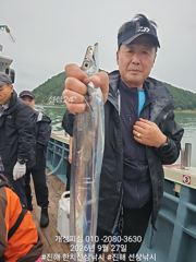[진해] 준내만 4지급 텐빈 새벽피딩 갈치 대박 쿨러 가득 조황! 오늘 … 사진