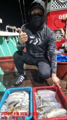 스페셜드림선단 9월30일 입항 무늬팁런 조황입니다