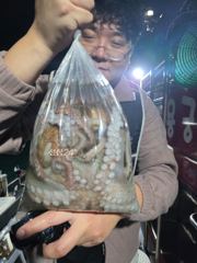 10월 3일 용궁1호 야간문어 철수조황입니다