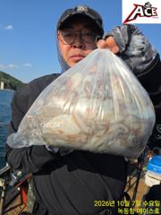 녹동항 문어조황 사진