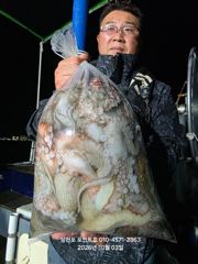 8일(목) 삼천포 주꾸미 조황입니다!! 사리물때도 좋네요~(토,일 몇자리여유) 사진