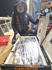 10월 8일 목. 여수 동부호 갈치낚시 조황> 사진