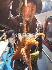 16일, 군산 왕문어 ~묵직한 손맛, 싸이즈 좋은 왕문어~실시간~군산낚시프라자 챔피언호