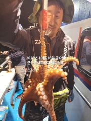 16일, 군산 왕문어 ~묵직한 손맛, 싸이즈 좋은 왕문어~실시간~군산낚시프라자 챔피언호
