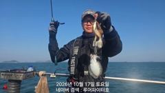 루어파이터호-10/17 토 [13물] 쭈꾸미/갑오징어 조항 입니다.