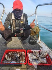 < 무 창 포 베 테 랑 피 싱 >[ 가 디 언 호 ] 10월17일(토) 쭈/갑 조황! 하루종일 따박따박!! 물때좋아지니 싸이즈마릿수 굳굳!! 월요일 소수인원 정상출조!!
