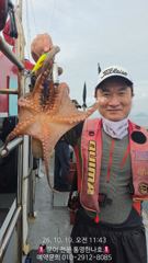 통영한나호 돌문어 어장낚시 10월19일 덩치급 철수조항입니다 사진