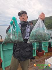 고흥 여명호 10월 19일 문어 조황