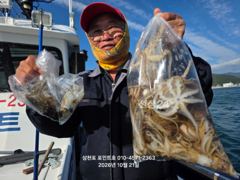 21일(수) 삼천포 주꾸미 조황!! 내일도 주꾸미,오후&야간 돌문어 출조합니데이~예약중!!!