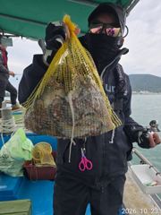 [사천] 삼천포 제일호 돌문어 조황!!