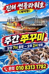 <야간 갑오징어>토,월,화,수~예약가능 &<주간쭈꾸미>예약가능 사진