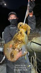 10월23일 무늬오징어 입항조황입니다 사진
